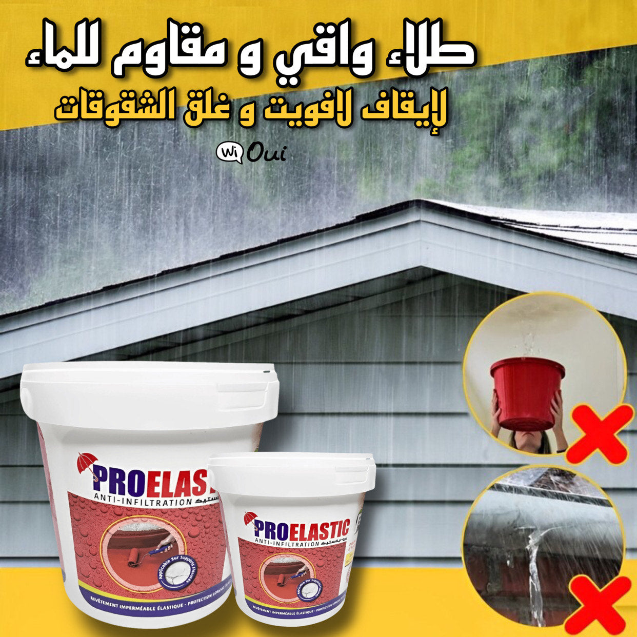 طلاء عازل للتسربات والماء    ✔️ اطلبه الآن ولن تندم أبداً  💰 السعر:  ➜ 1800 دج ⭐️⭐️⭐️⭐️⭐️ تقييم ممتاز